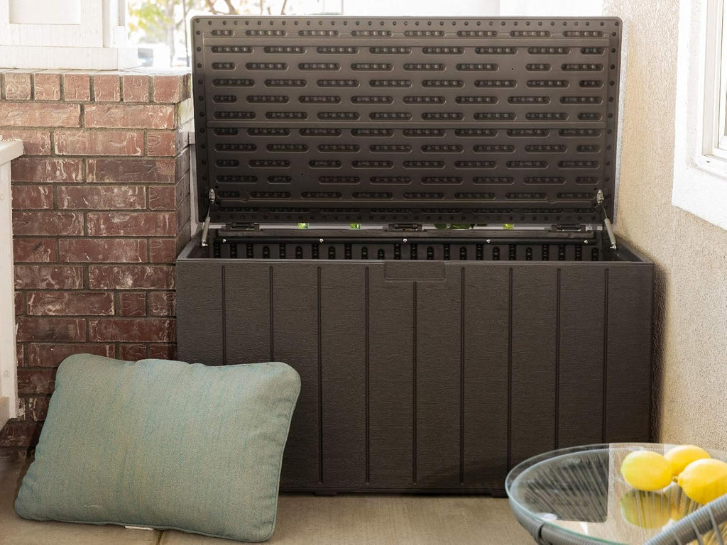 130 Gallon Outdoor Storage Deck Box V41849