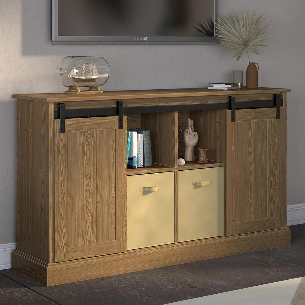 Classic Walnut Finish TV Stand B5532