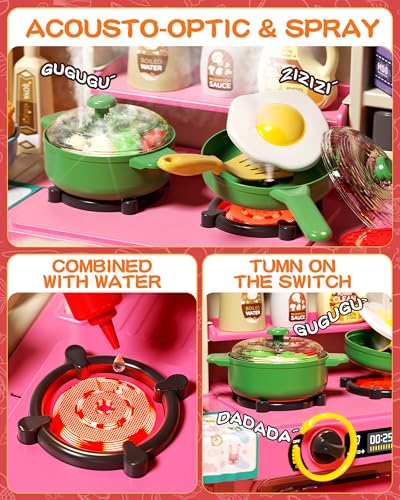 Kids Kitchen Playset with Lights & Sounds G6007