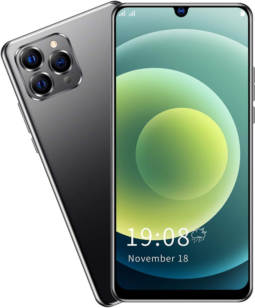 5.45 inch Unlocked Smartphone with Face Fingerprint, 1GB/8GB, 2200mAh Battery (Blue) F4747
