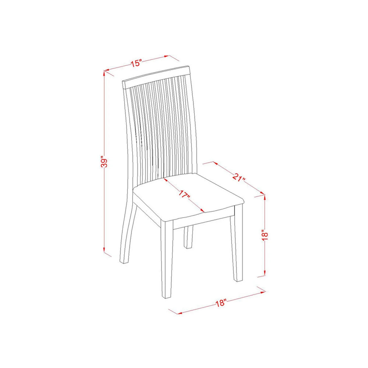 3-piece Dining Table and Chairs G19664