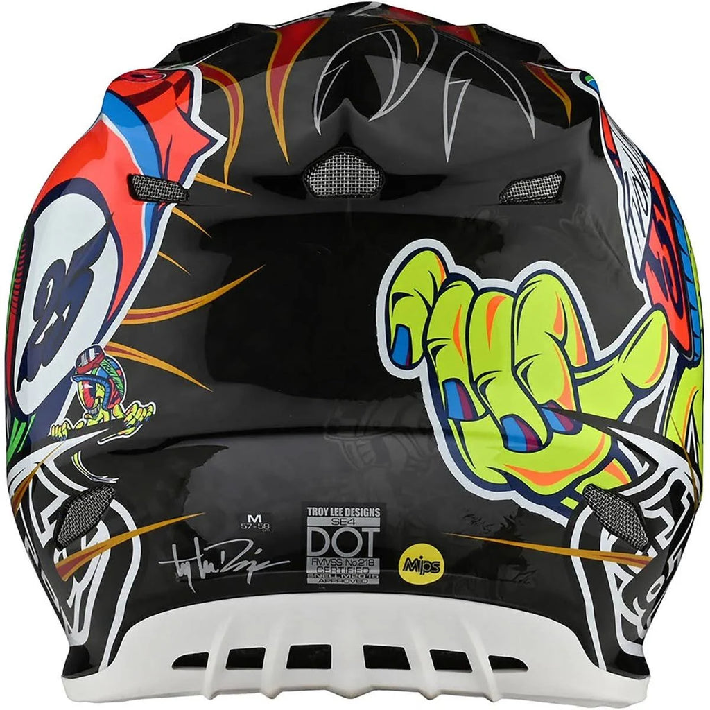 Red/Black Large Carbon Helmet O2398