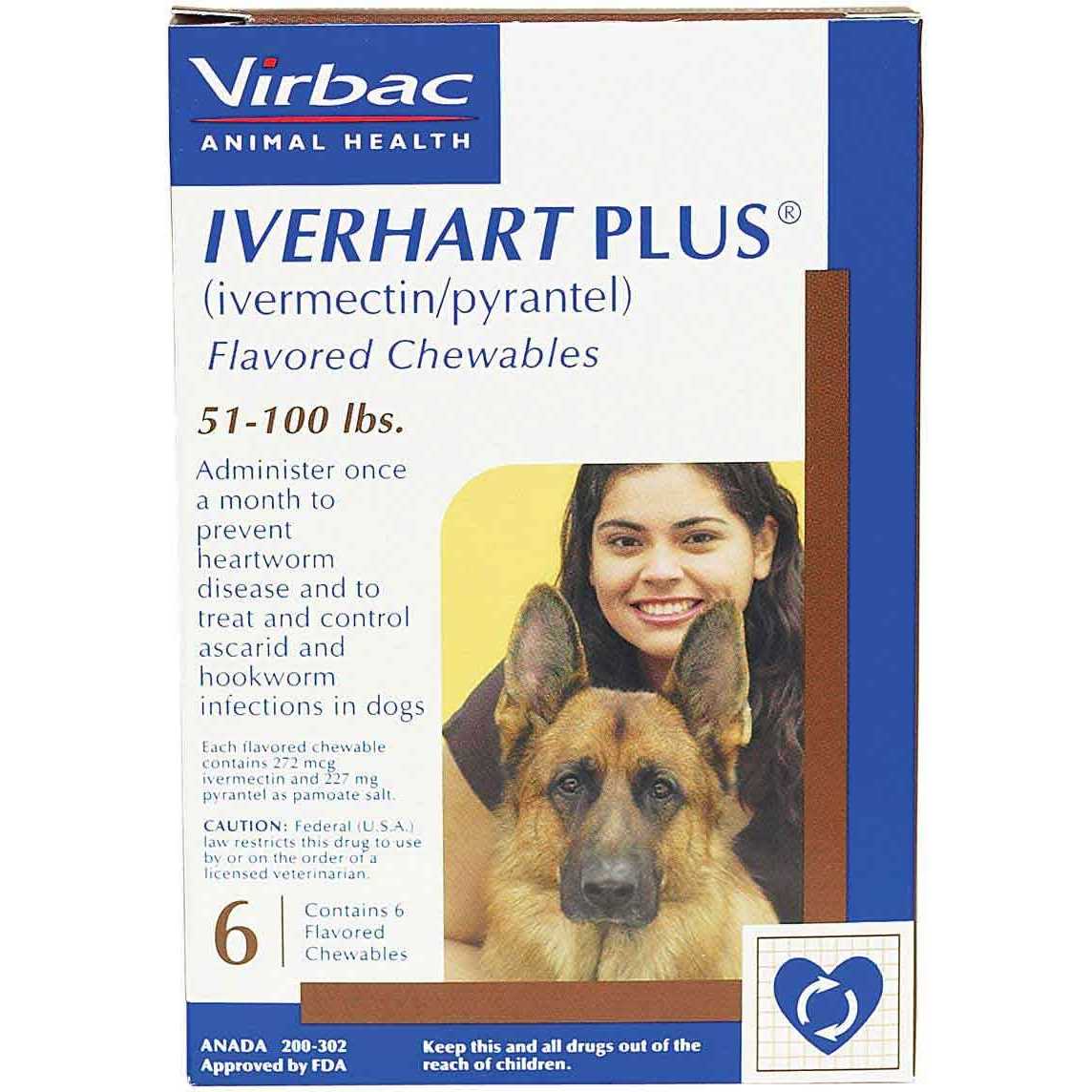 Flavored Chewables for Dogs 51-100 lbs A57574