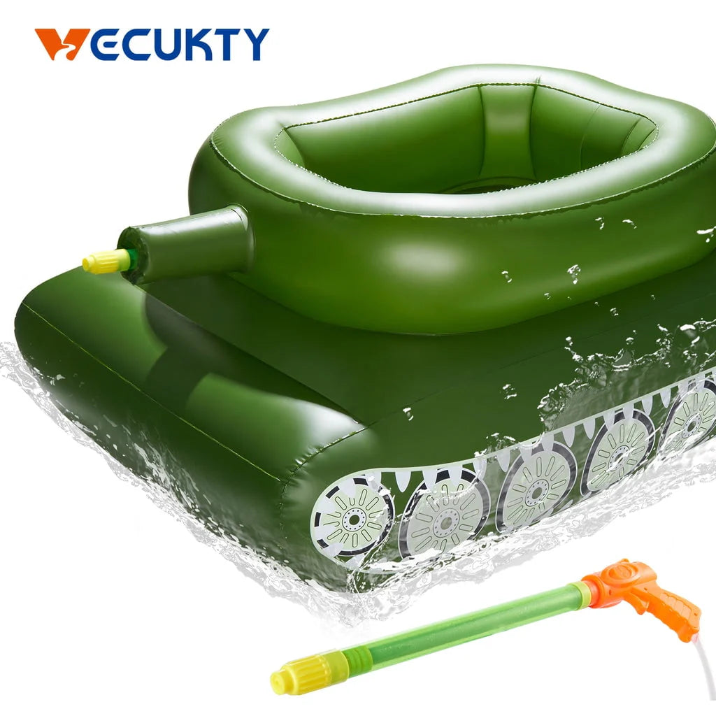 Inflatable Tank Pool Float with Water Cannon A140