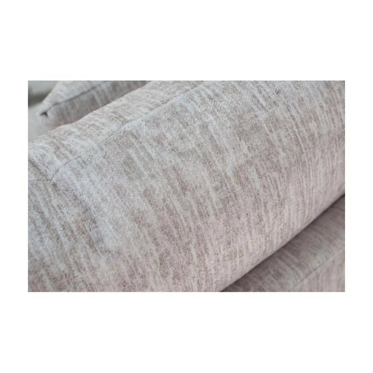 Cream Microfiber Chair H627863