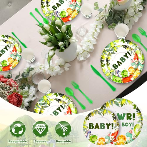 350 Pcs Disposable Plastic Tableware Set D46710