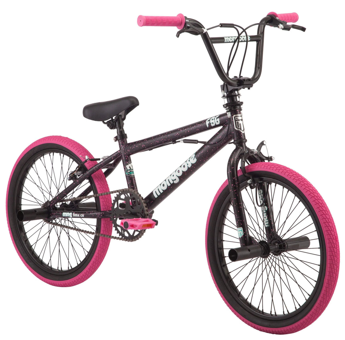 20-in. One Speed Black BMX Bike T99332