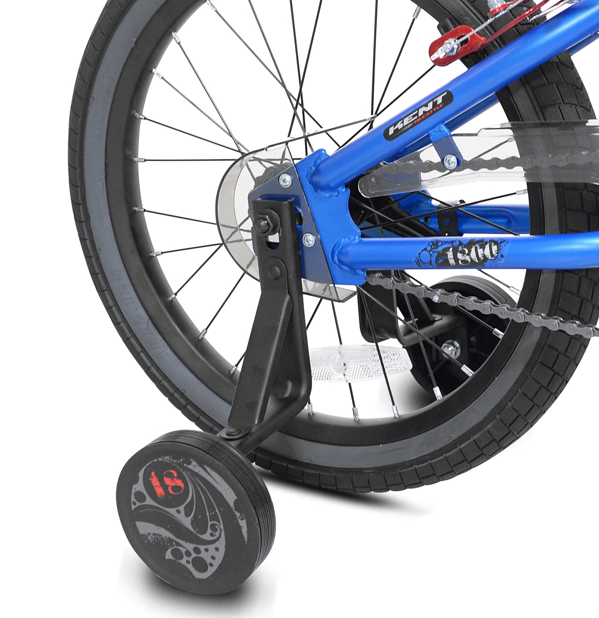 18-inch Blue Freestyle BMX Bicycle N705