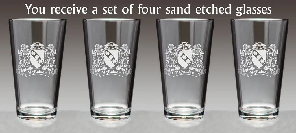 Irish Coat of Arms Pint Glasses U8160