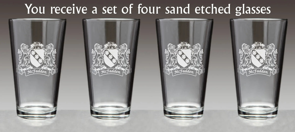 Irish Coat of Arms Pint Glasses U8160