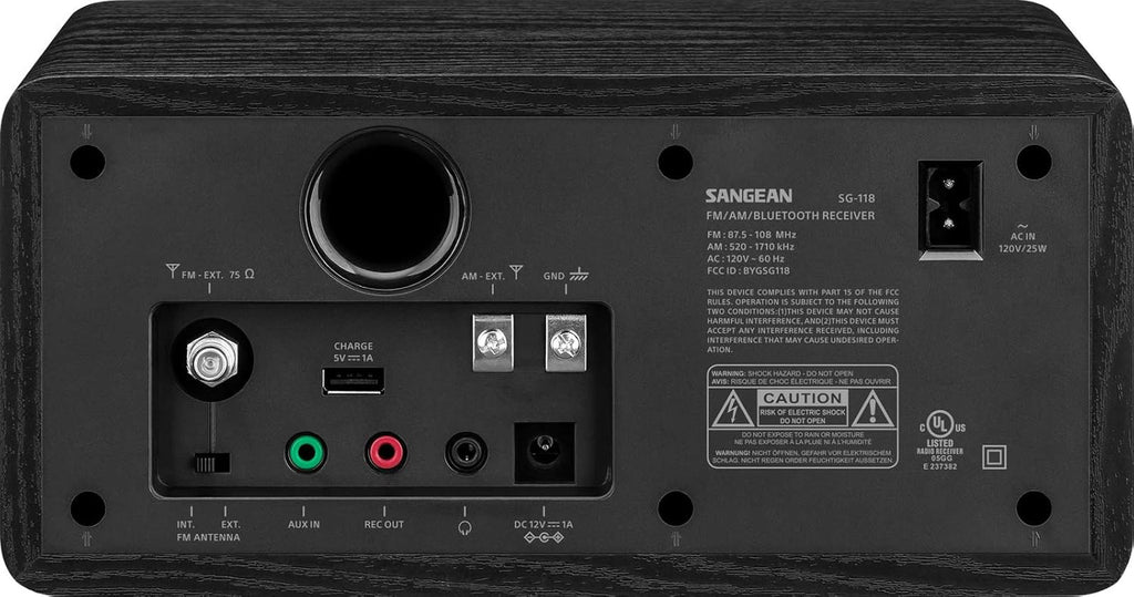 Retro AM/FM Bluetooth Wooden Cabinet Radio I967