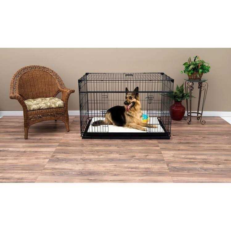 Sliding Double Door Dog Crate F89097
