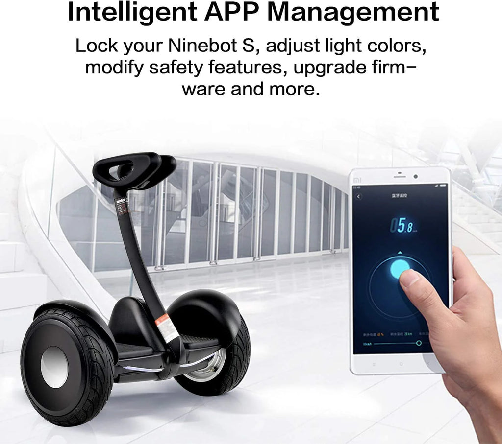 Black Self-Balancing Electric Scooter T61117