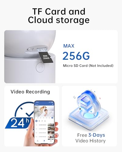 2K Pan/Tilt Indoor Security Camera K602