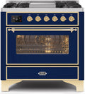 Blue Dual Fuel Natural Gas Range R9623