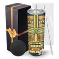 20 oz 10 Pack Stainless Steel Insulated Sublimation Tumblers with Lid and Straw R171531