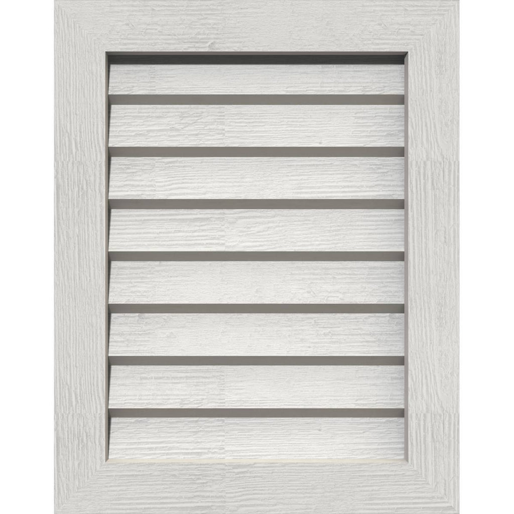 Primed Non-Functional Vertical Gable Vent E88852
