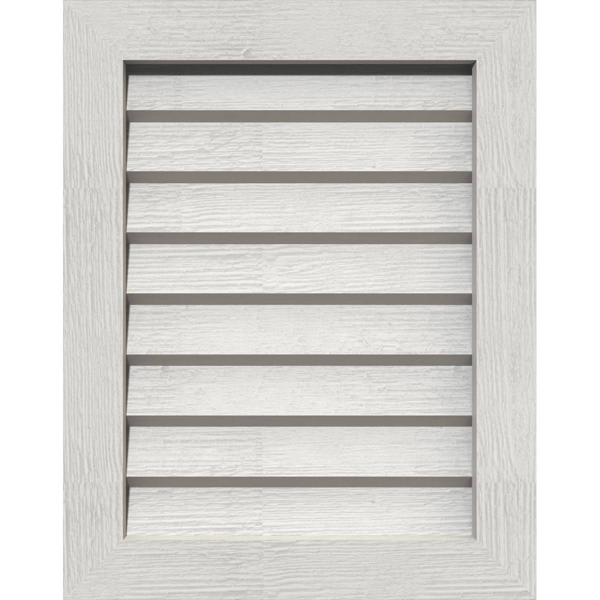 Primed Non-Functional Vertical Gable Vent E88852
