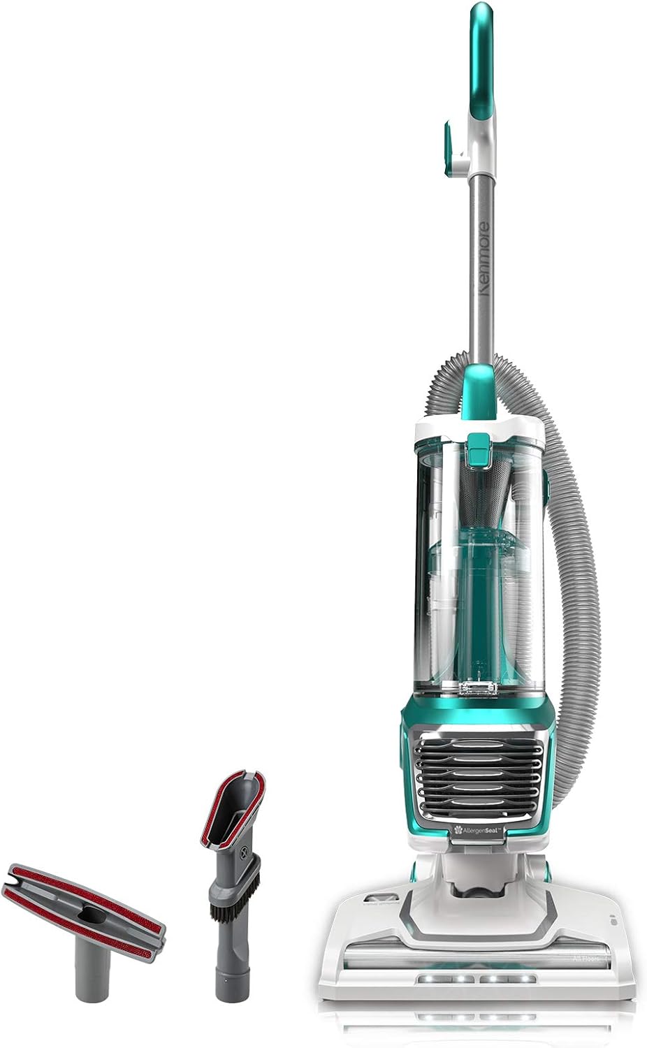 Bagless Upright Vacuum with HEPA Filter, 2 Cleaning Tools, Green G4430