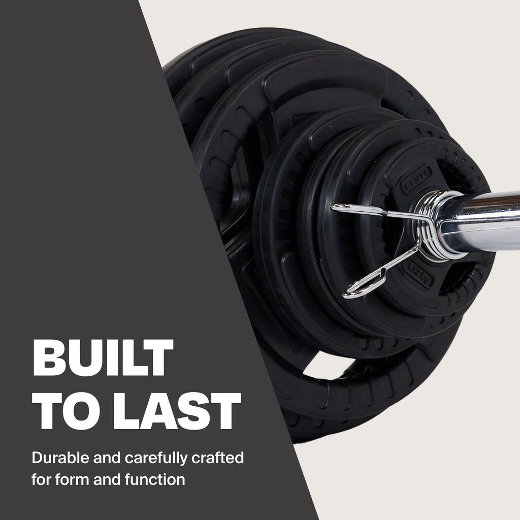 Olympic Weight Set, 45 lbs Bar and 300 lbs Plates V83856