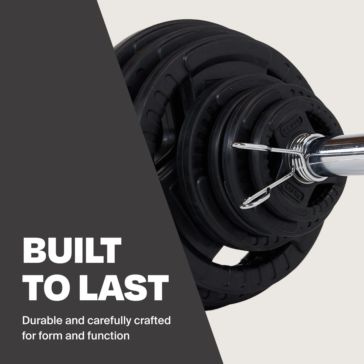 Olympic Weight Set, 45 lbs Bar and 300 lbs Plates V83856