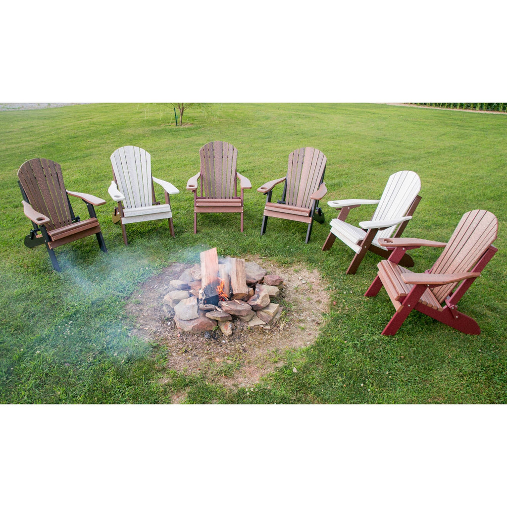 Folding Adirondack Chair Dove Gray J5012