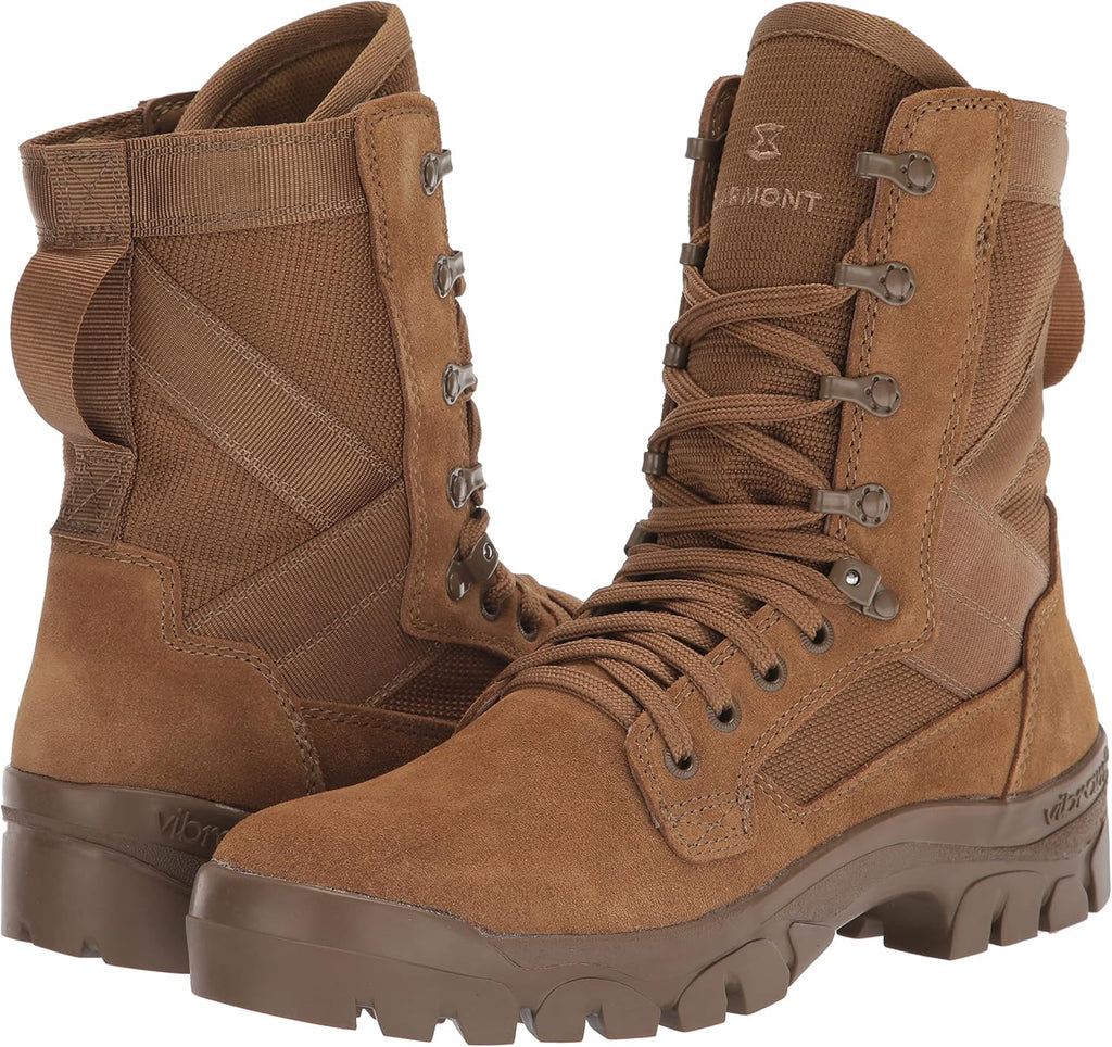 Men's Suede Leather Tactical Hiking Boots, Coyote, 13 C9802