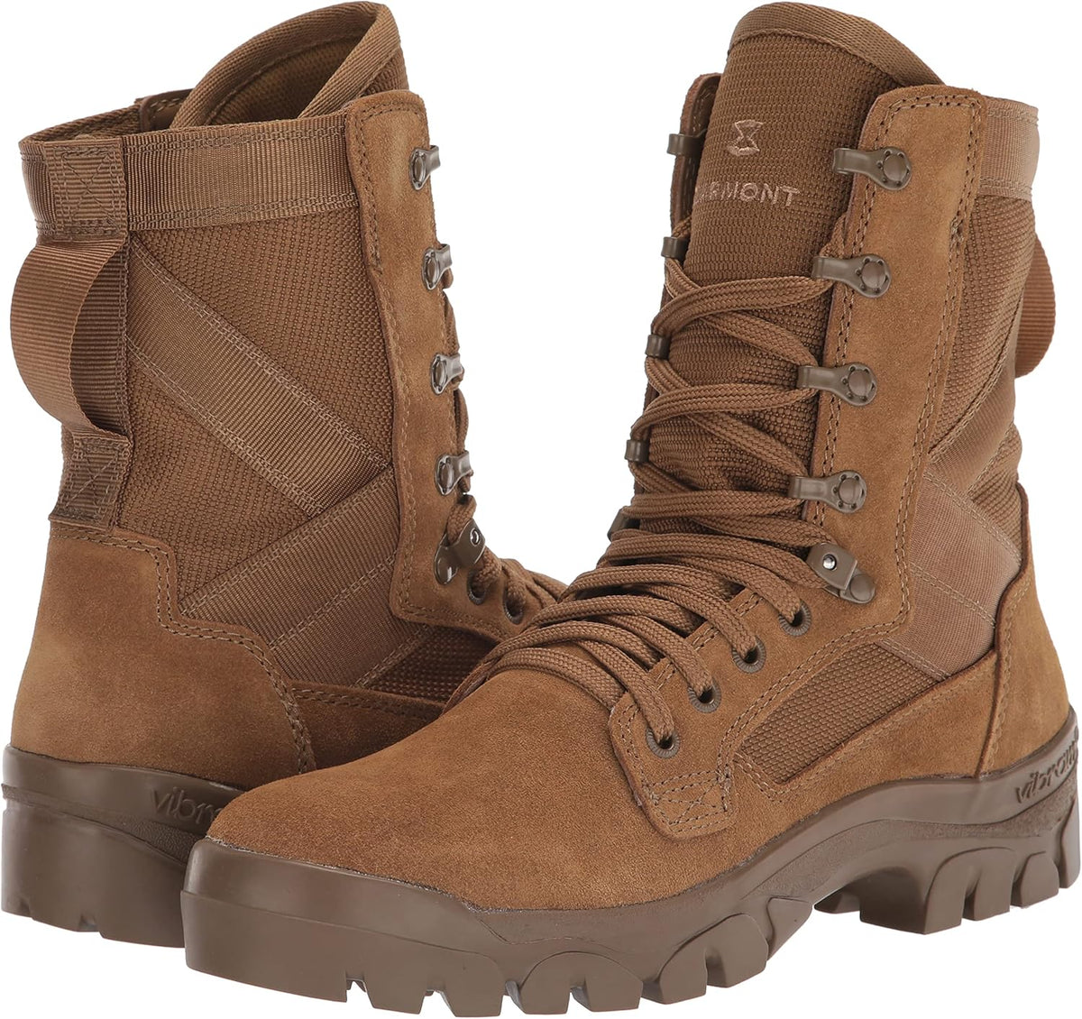 Men's Suede Leather Tactical Hiking Boots, Coyote, 13 C9802