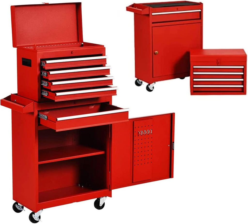5-Drawer Rolling Tool Chest with Lockable Drawers C3181
