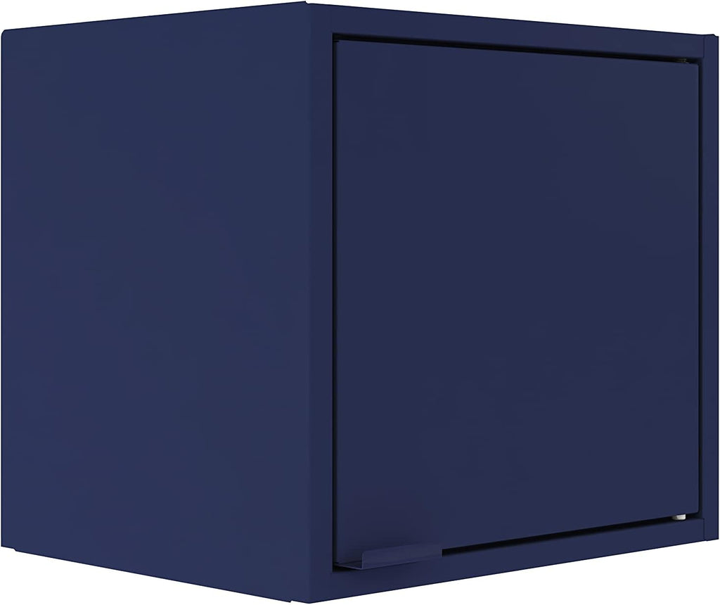 Blue Wall-Mounted Steel Niche Cabinet N934950