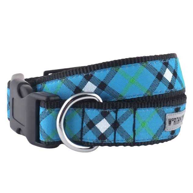 Plaid Dog Collar N75876