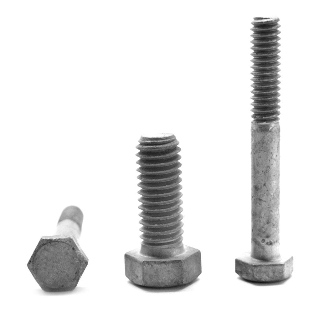 3/4x22-10 x 2 1/2x22 Coarse Thread Grade 5 Hex Cap Screw Medium Carbon Steel Hot Dip Galvanized K77210