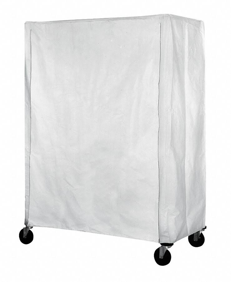 White Polyester Cart Cover Y366