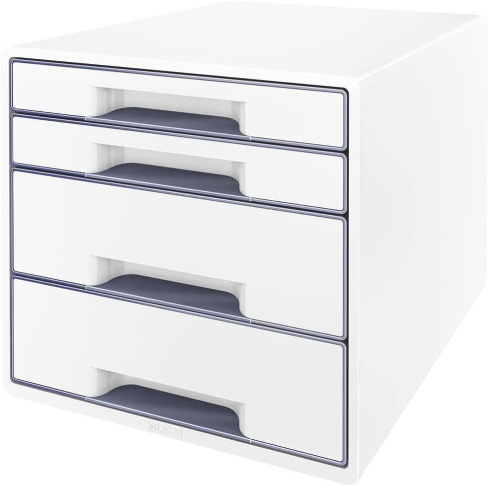 White 4 Drawer A4 Drawer Cabinet X578