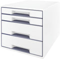 White 4 Drawer A4 Drawer Cabinet X578