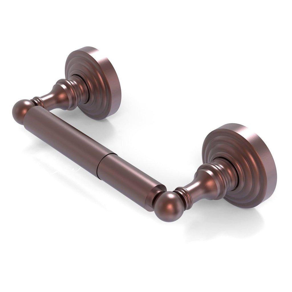2 Post Toilet Tissue Holder Antique Copper N920196