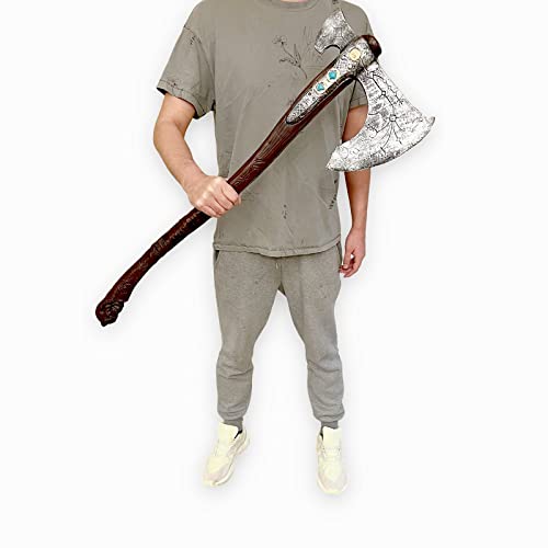 Fantasy God Viking Foam War Axe Sword Prop 1:1 Replica G107144