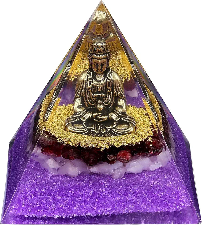 Crystal Orgone Pyramid D968