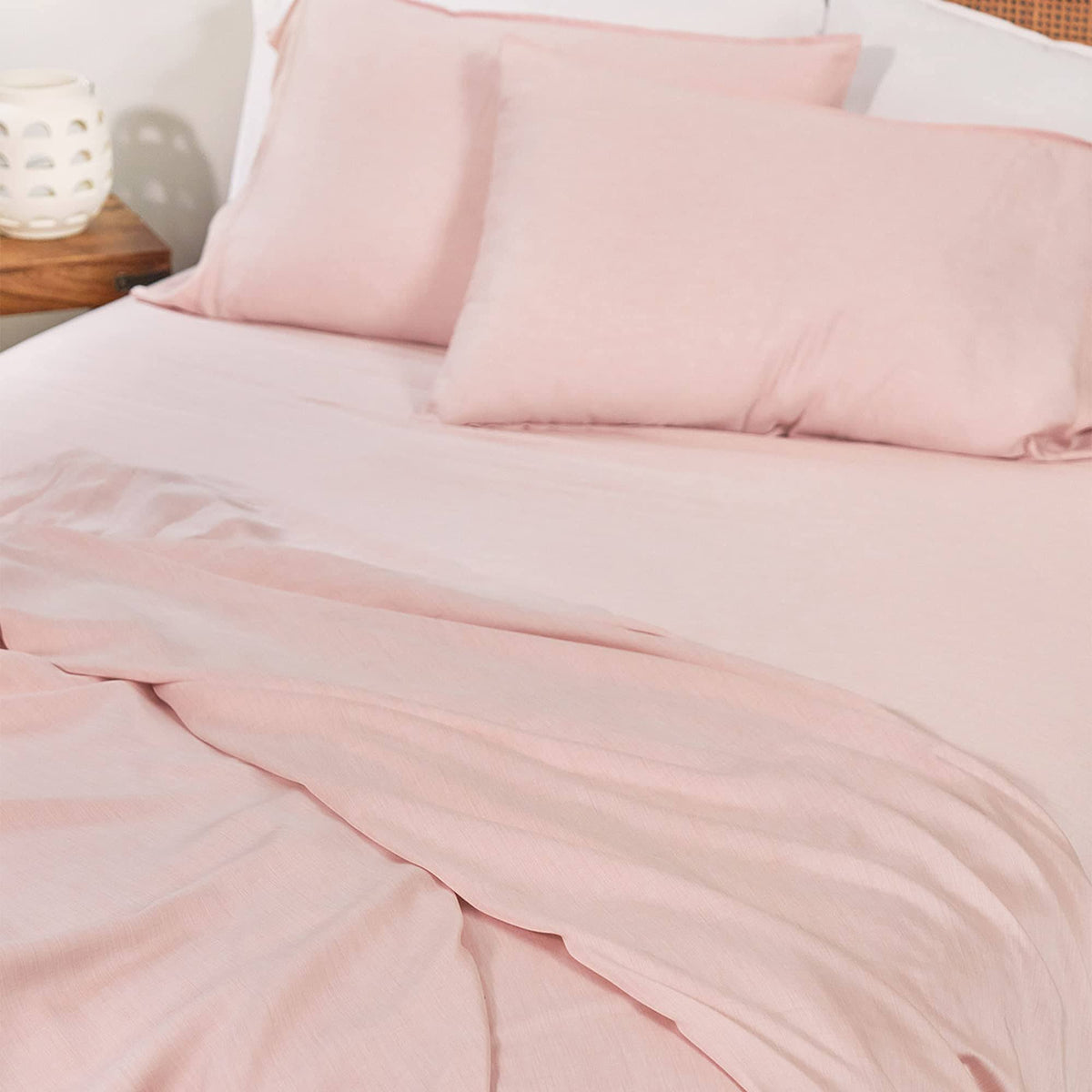 Blush 4-Piece Eucalyptus Sheet Set B116
