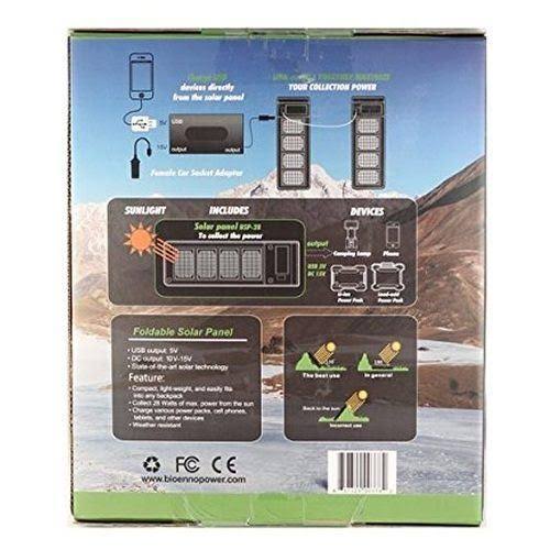 28 Watt Foldable Solar Panel K580889