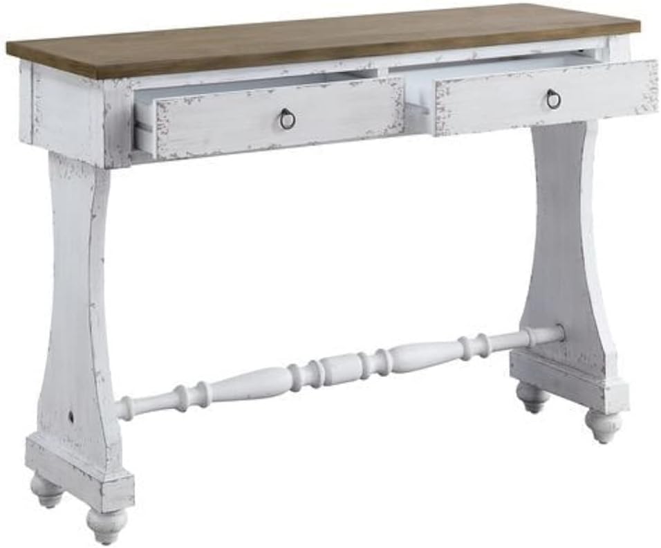 Antique White Console Table T770