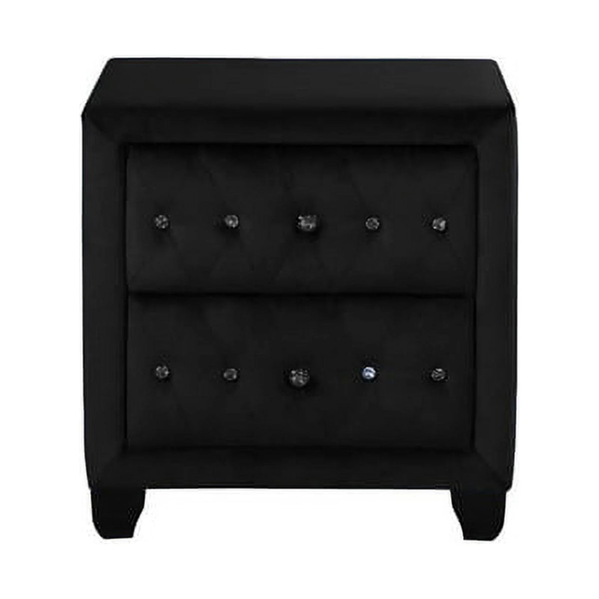 Black 5 Pc Wood Bedroom Set M40665
