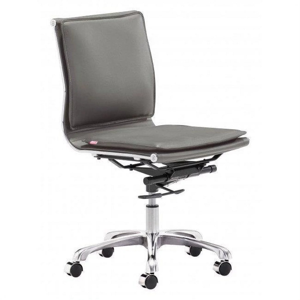 Gray Armless Office Chair O67415