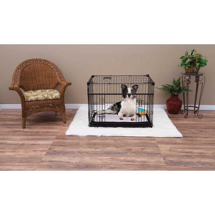 Sliding Double Door Dog Crate F89097