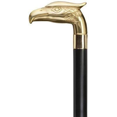 Black Shaft Walking Cane U363225