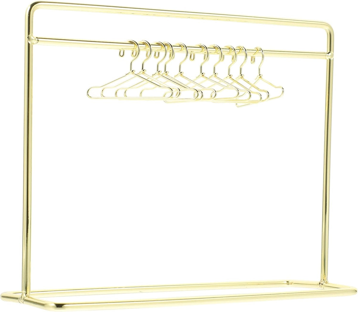 Golden Doll Clothes Hanger Display Rack E41303