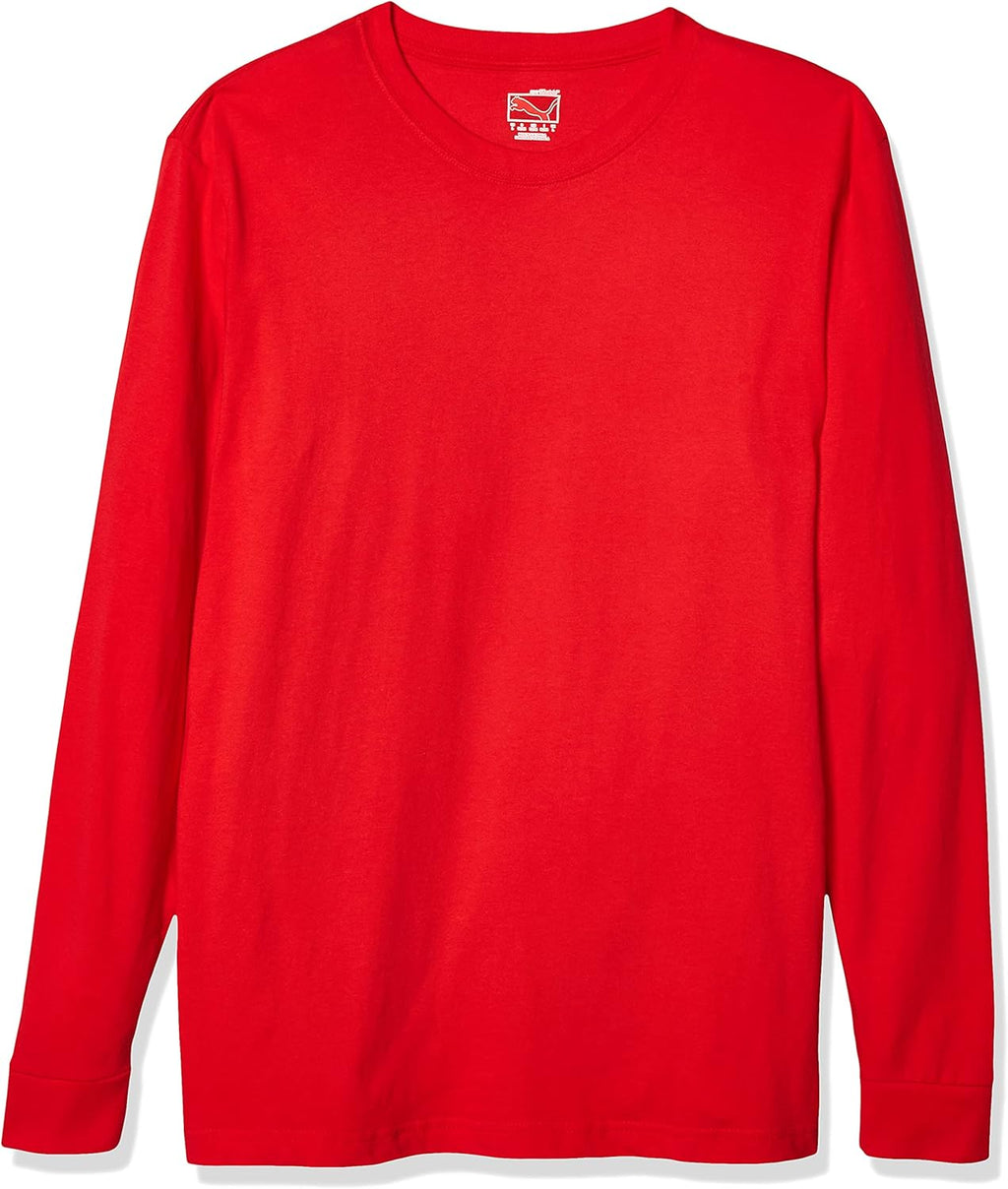 Men's Large Red Long Sleeve Tee G480377