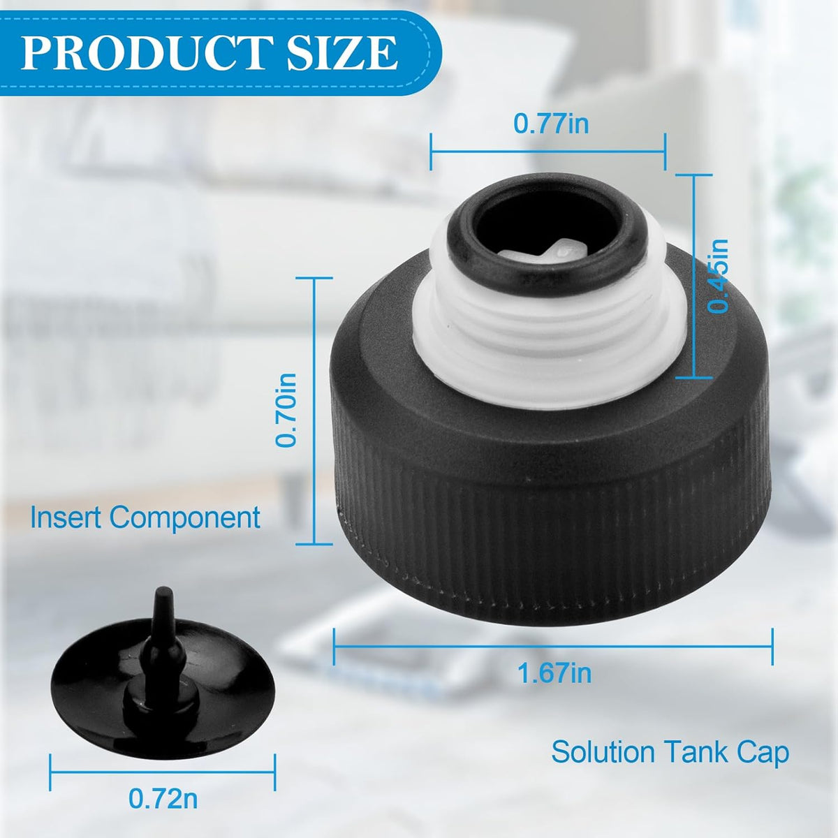Solution Tank Cap for Hoover Carpet Cleaner D516305