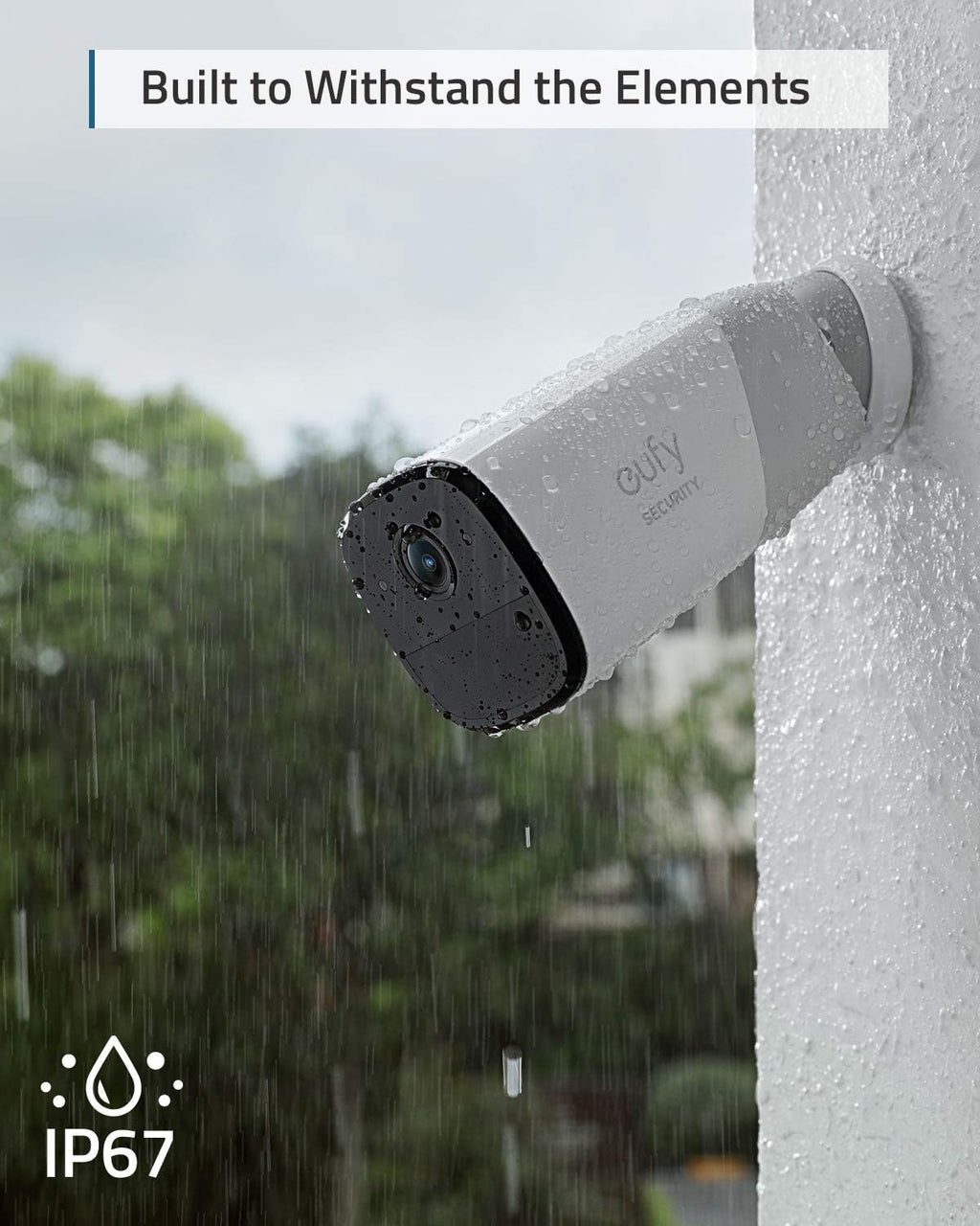 2-Cam Kit Wireless Home Security Camera System, 2K Resolution, Night Vision J3899