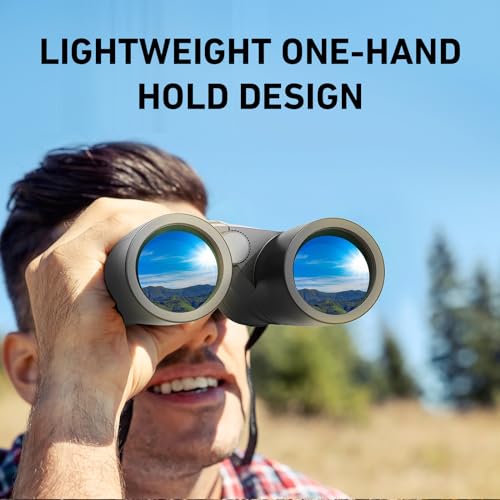 10x42 HD Binoculars with Phone Adapter and Tripod T6555